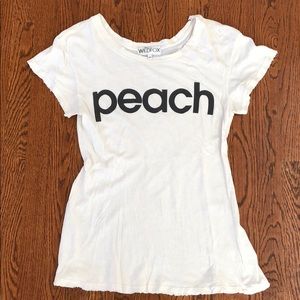 Wildfox Peach T-shirt